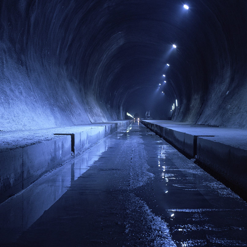 Tunnel West, Rohbau, Dezember 2006