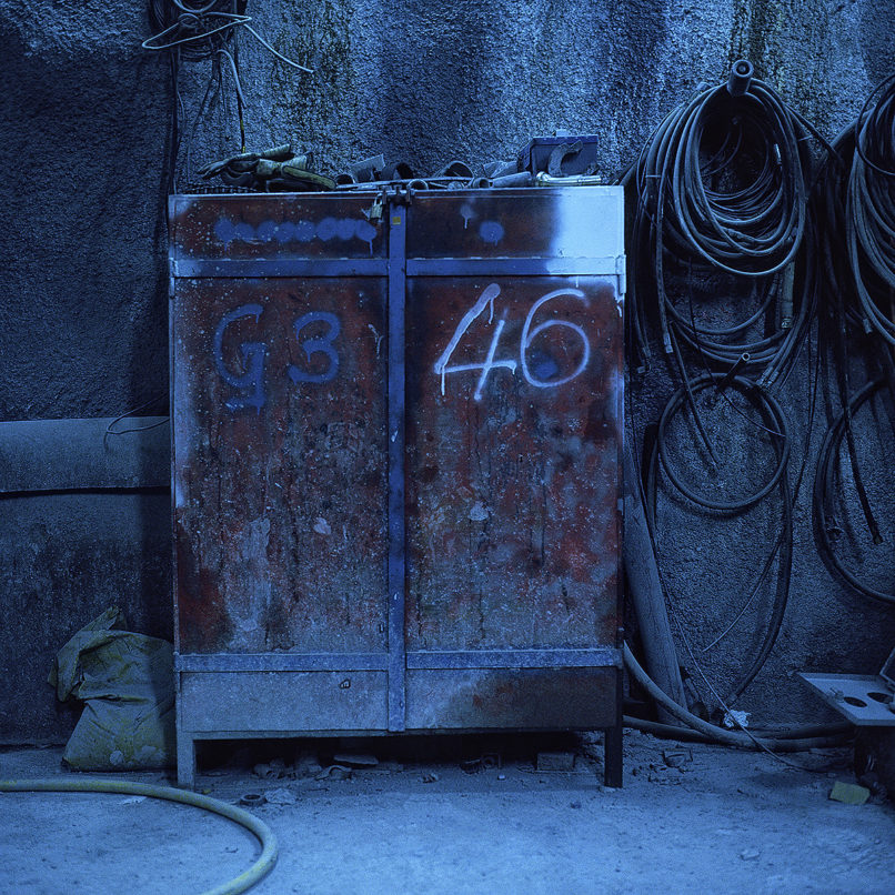 Seitennische Tunnel West, Dezember 2006