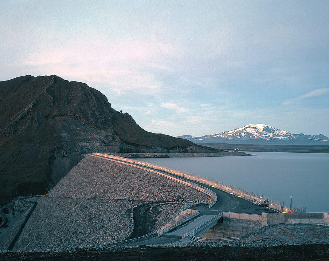 Karahnjukar Staudamm, Juli 2010